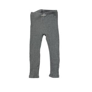 Pink Chicken Gray Ribbed Leggings
